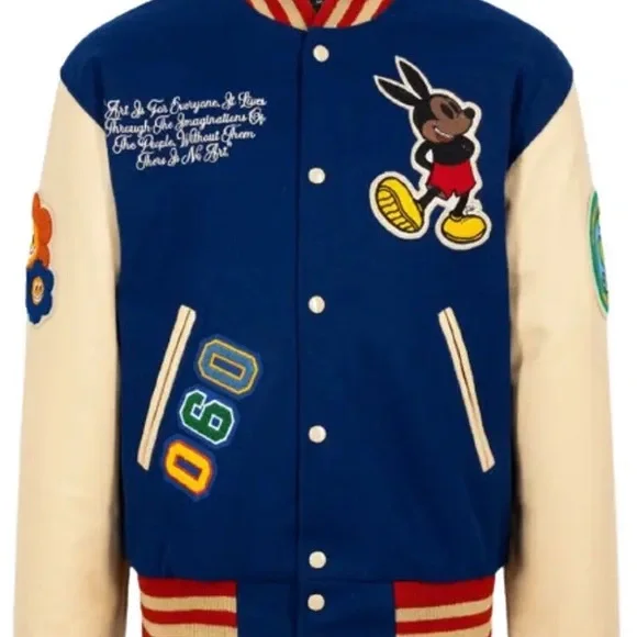 Stadium Goods Rello Varsity Jacket - Blue - small